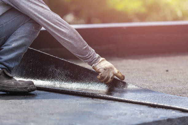 Professional Exterior Waterproofing technician working in Lafayette, IN
